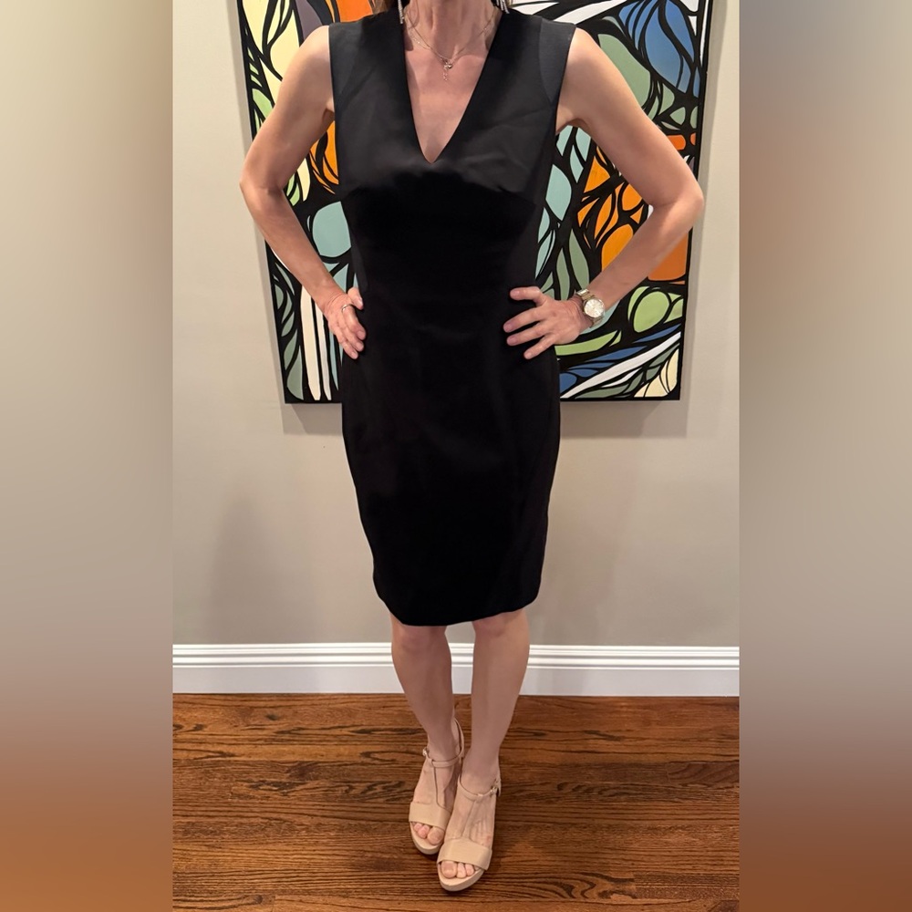 Ted Baker London Elegant Black Sleeveless Dress